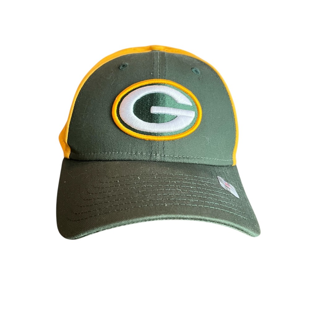 New Era 9FORTY Green‎ Bay Packers Snapback Hat Mens Two Tone Green Gold NFL Cap